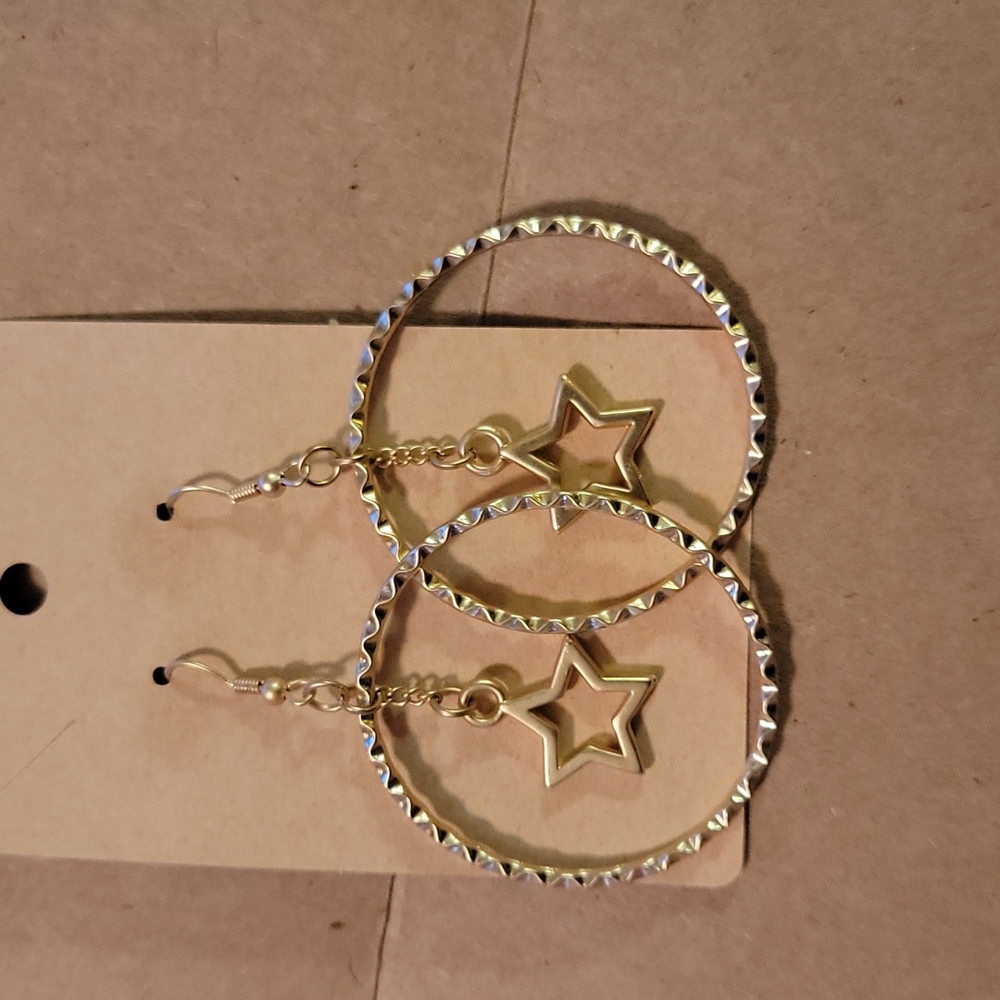 Star earrings